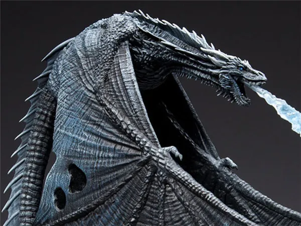 

Model Anime Power Game MCFARLANE Ice Dragon 9-Inch Statue Mobile Model Boxed Garage Kit