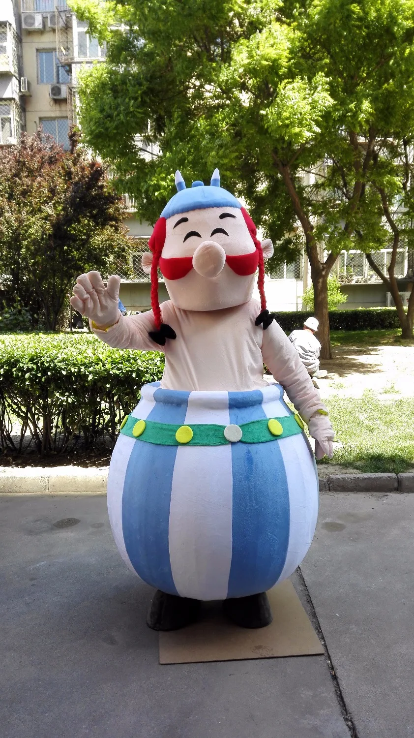 Костюмы талисмана Obelix, вечерние костюмы для костюмированной вечеринки, одежда для игр, рекламная акция, карнавал, Хэллоуин, Пасха, для взрослых