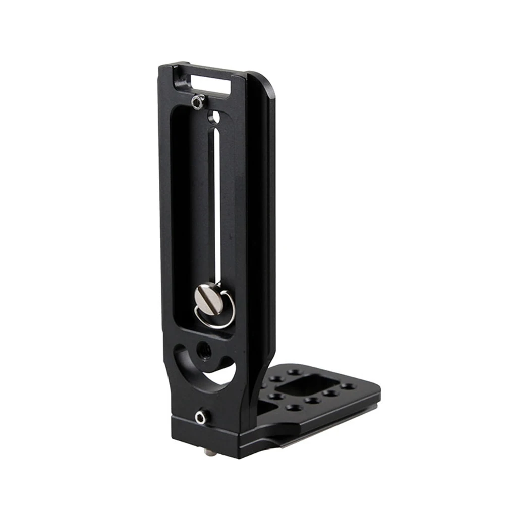 Быстросъемная пластина для цифровой зеркальной камеры простая в использовании легкая l-образная форма Удобный для переноски черный Кронштейн для съемки Стабильный Прочный для Canon