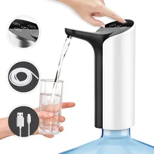 Умный Автоматический водяной насос, портативная бутылка для воды, беспроводной диспенсер, USB перезаряжаемая бутылка для питья для дома и офиса