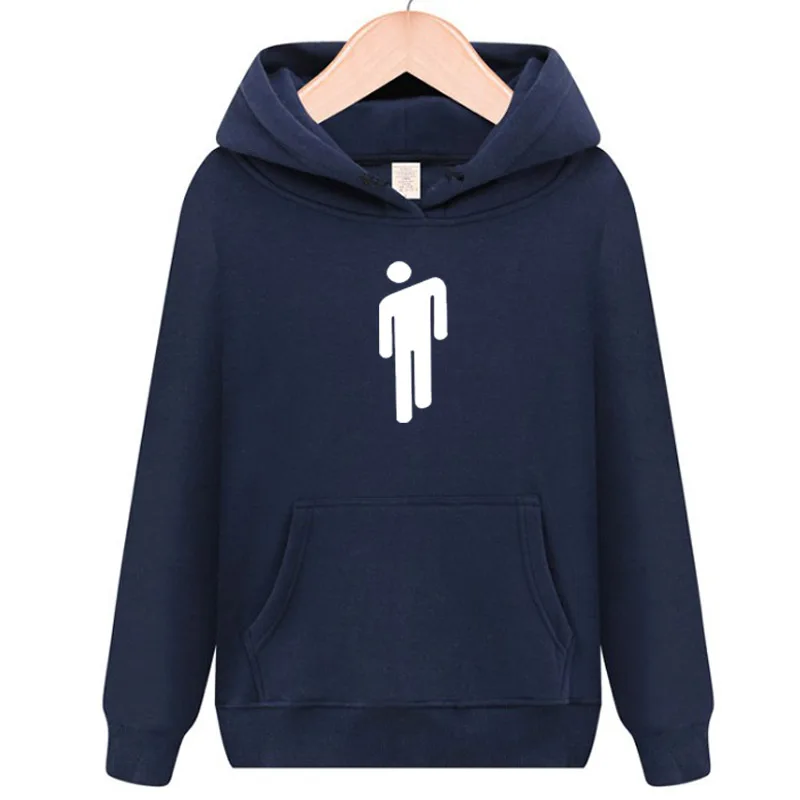 Navy white sudaderas con capuchaChild con estampado de nuevos amigos Harajuku Sudaderas con cuello redondo ropa de mujer prendas de ve - Цвет: Navy white