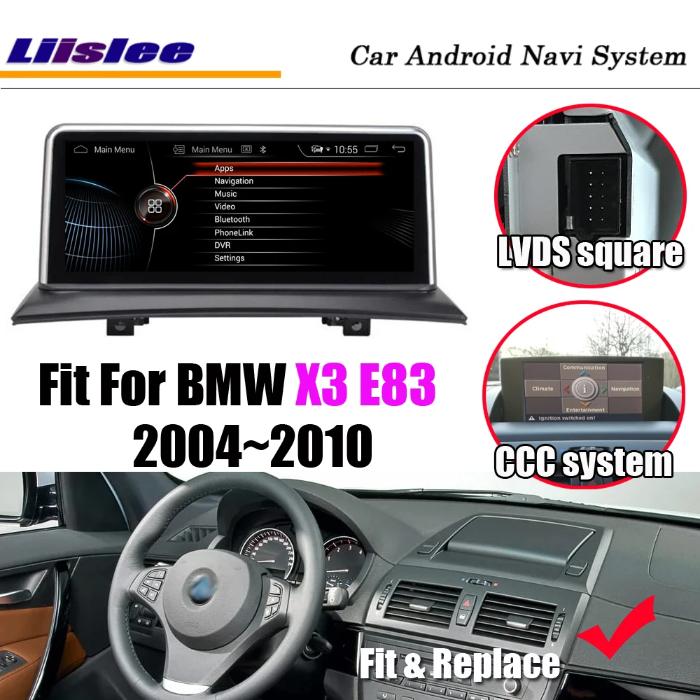 Car Dvd Multimedia Android Player For Bmw X3 E83 Ccc 20032010 Radio