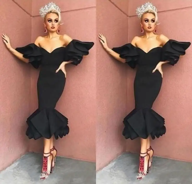 2018-sexy-mermaid-split-prom-dresses-black