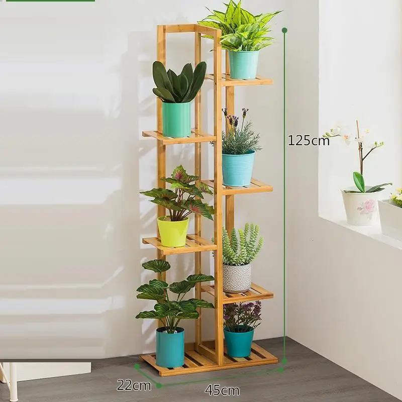 Stojaki Para For Soporte Plantas Interior Estanteria Escalera Varanda Stojak Na Kwiaty Balcony Dekoration Shelf Flower Stand - Цвет: Number 2