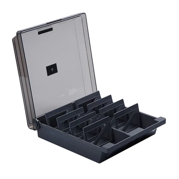 

Large Capacity Business Card Organizer File Name Card Case Holder Card Storage Box Organizer Office Business Card Holder
