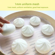 Aliexpress - 1PC Practical Silicone Round Non-Stick Steamer Mat Dumpling Mat Cake Mat Snack Net Steamer Mat Kitchen Cooking BBQ Mat Tool