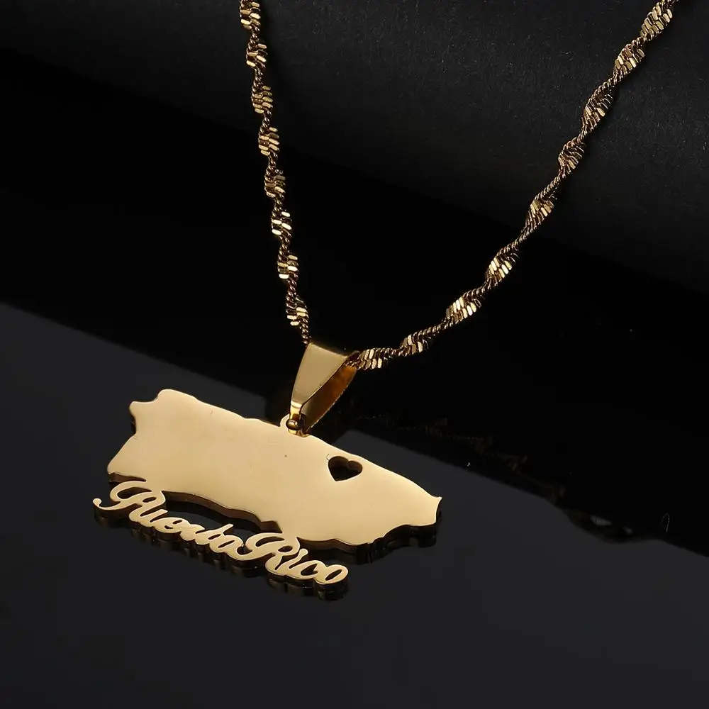Stainless Steel Pendant Necklaces Puerto Rico Stainless Steel Stainless Steel Aliexpress