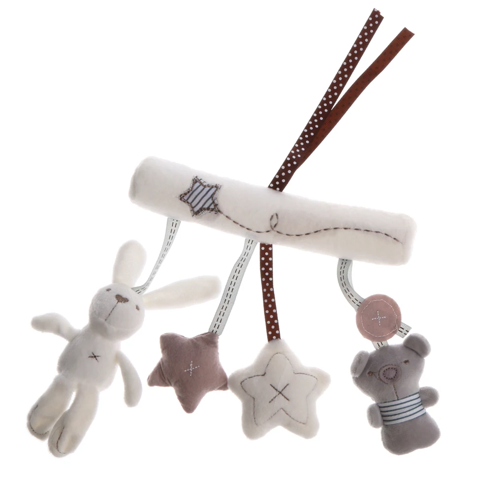 Cradle Toy Hanging Rattle Baby Plush Soft Toy Rabbit Musical Mobile Products Cradle Toy Hanging Rattle Baby Plush Soft Toy Rabbit Musical Mobile Products