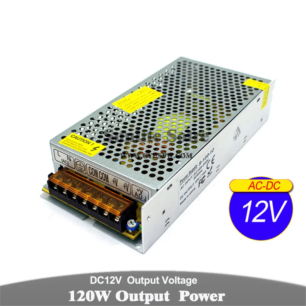 Переменный источник питания DC12V 15W 25W 36W 48W 60W 72W фары для 120W 150W 180W 200W 240W 300W 360W 400W 500W 600W светодиодный трансформатор