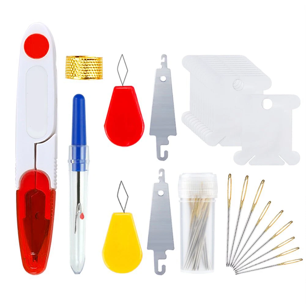 

1 Sets Bamboo Cross Stitch Embroidery Hoops + 50 Colors Threads Scissors Needles Sewing Accessories For Embroidery Starter Kit