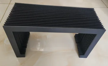 

CNC Guide rails protective bellows cover, Width 378mm x Height 115mm x Length 660mm