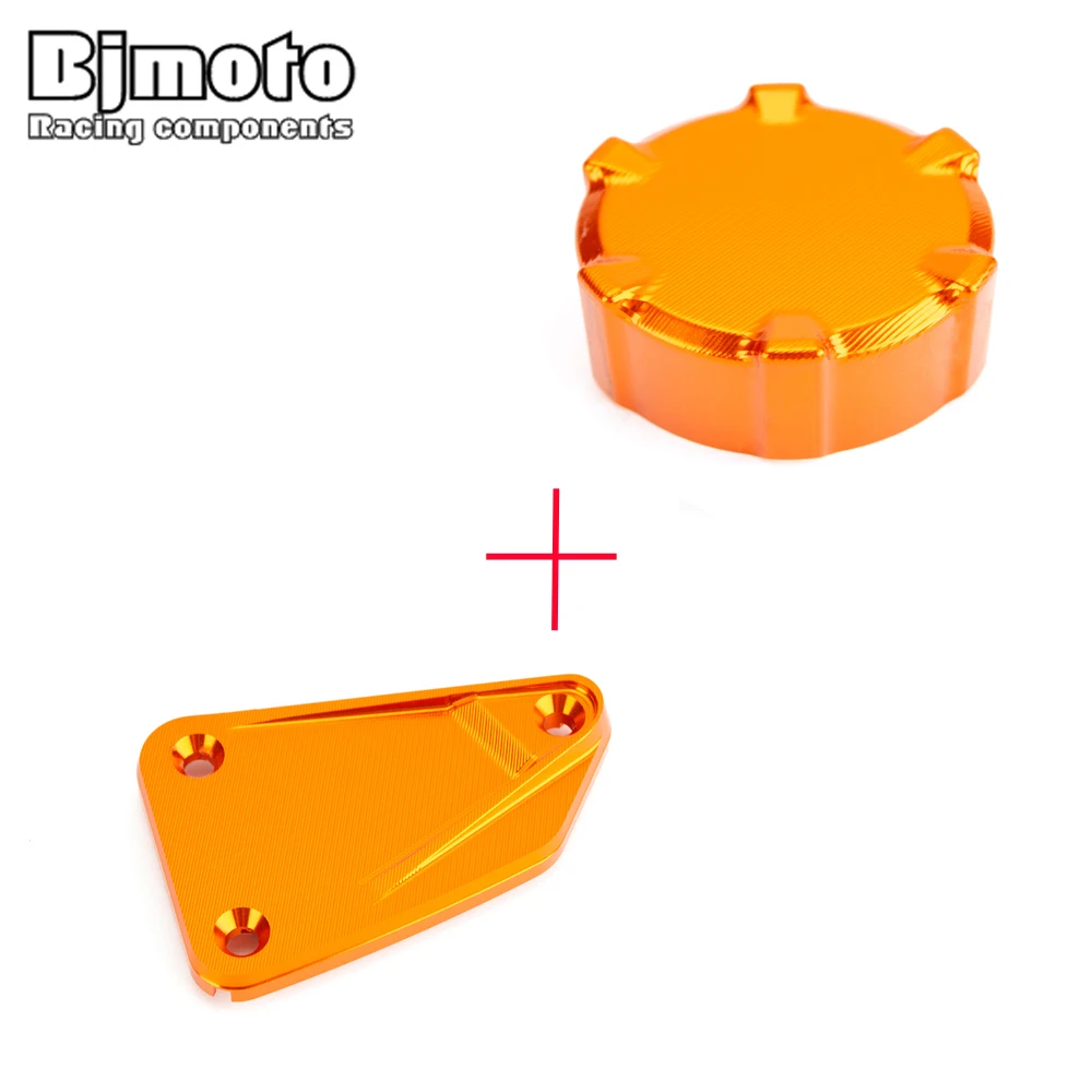 Мотоцикл с ЧПУ Алюминий передний и задний резервуар тормозной жидкости Кепки