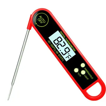 

Luminous Folding Electronic Thermometer Kitchen Digital Food Thermometer Meat Cake Candy Fry Grill Dinning Household
