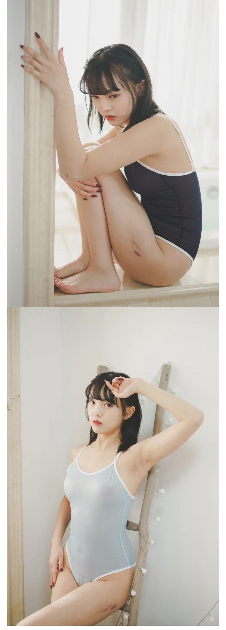 Sexy Shiny Leotard Tight High Cut Bodysuit Smooth Gloosy Bodysuit Thong Sheer See Through Backless Thong Sexy Tight Candy Color