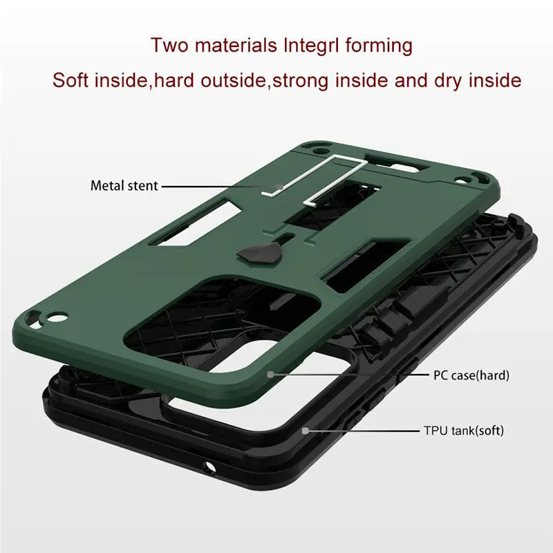 come4buy.com Armor Ring Stand Holder Phone Case For Samsung