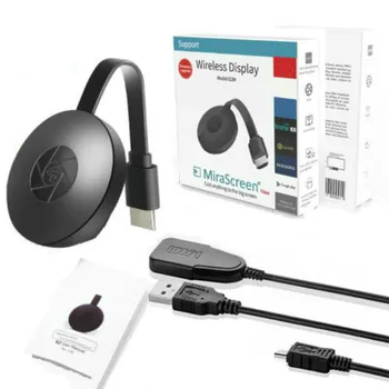 

2.4G/5G 1080P 4K Wireless HDMI Wifi Display TV Stick Receiver Dongle Mirascreen Miracast Airplay EZMira For iOS Android PC