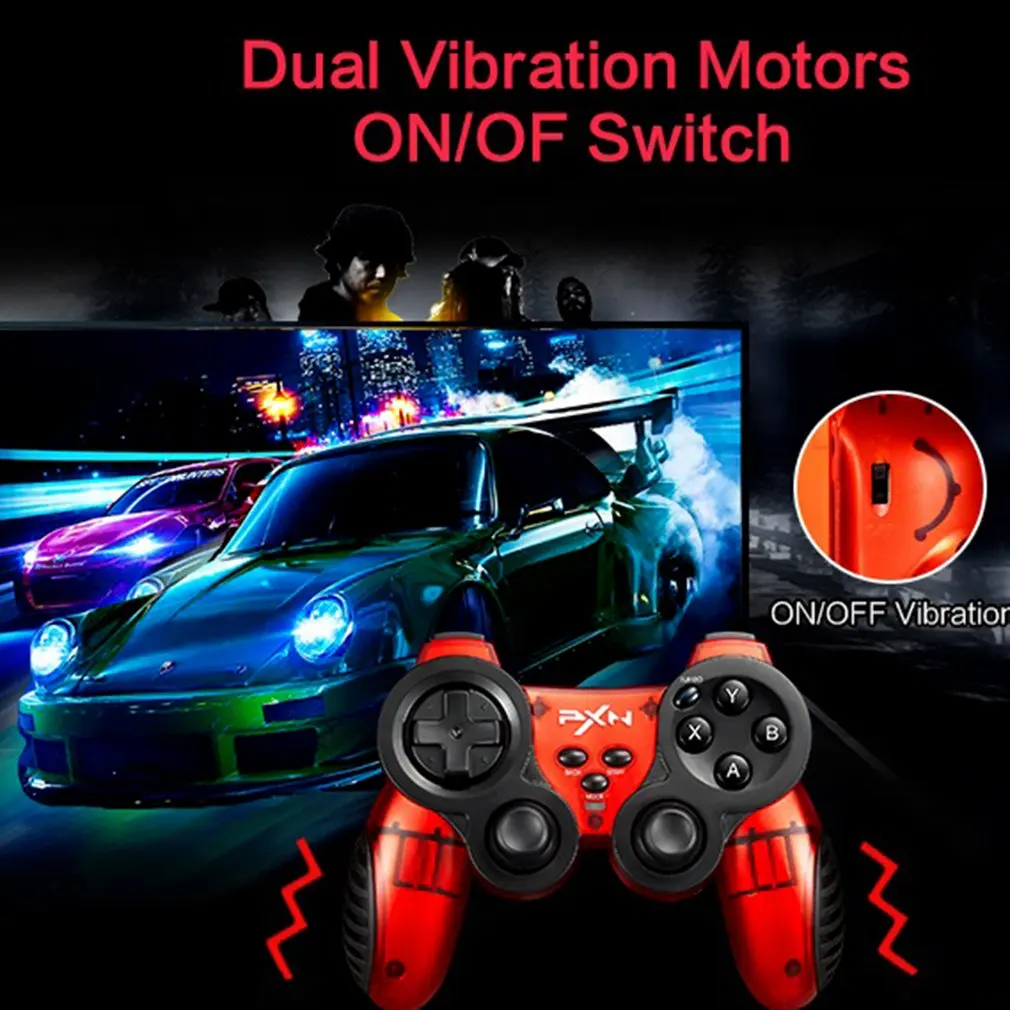 PXN-2902 беспроводной игровой контроллер, джойстик, геймпад для Android смартфона/ПК геймпад/для PS3 геймпад
