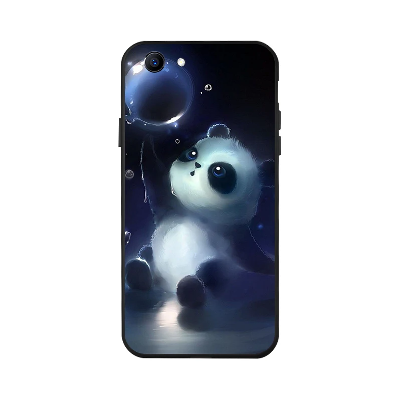 X033 Fashion Black Silicone Case For OPPO Realme 1 Cases Soft TPU Phone Cover For Oppo A79 A71 A59 F3 F11 Coque Bumper Fundass - Цвет: X033