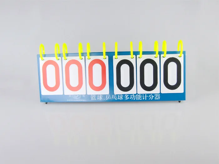 

Multi-functional Scoreboard Six-Figure Scoreboard Score Board Ping Pong Shuttlecock Only