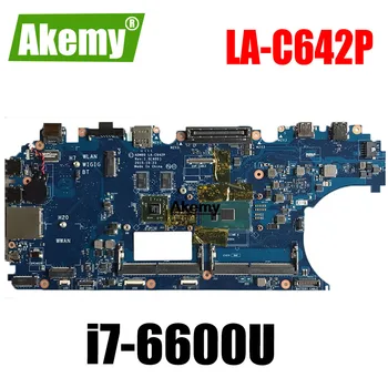 

For DELL Latitude E5570 Laptop Motherboard ADM80 LA-C642P REV:1.0(A00) i7-6600U mainboard notebook PC