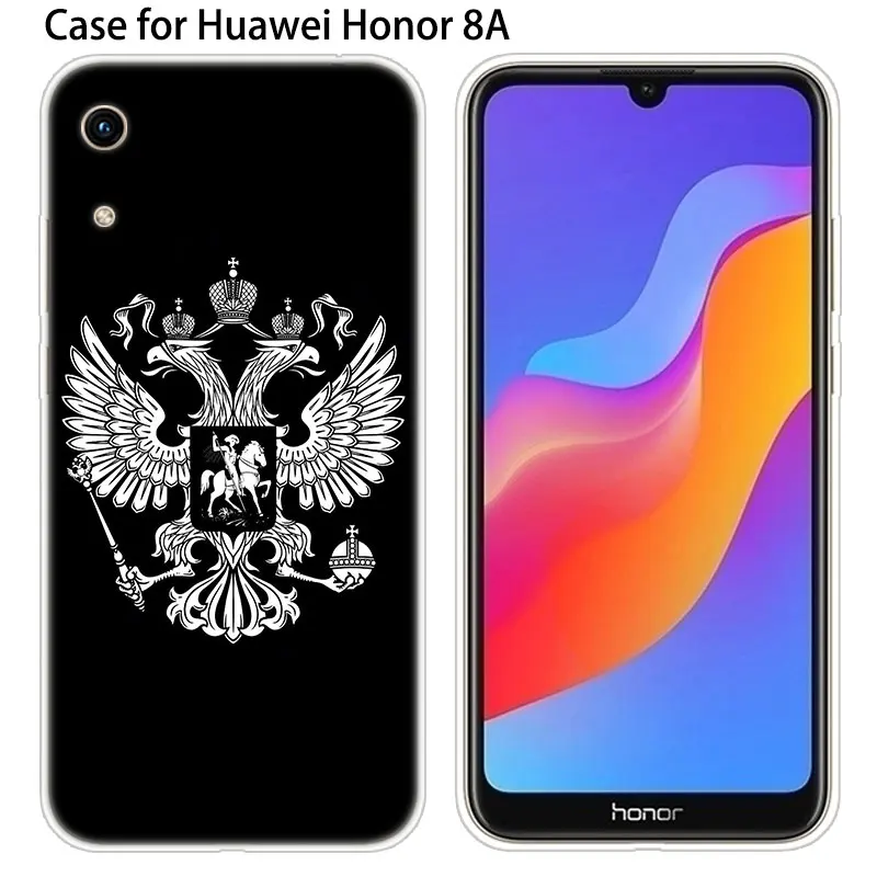 Роскошный силиконовый чехол с эмблемой российского флага для Huawei NOVA 5 5i Mate 30 Lite Y9