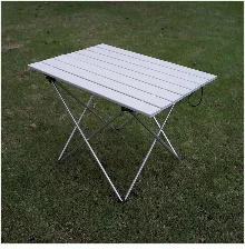 High Strength Aluminum Alloy Portable Ultralight Folding Camping Table Foldable Outdoor Dinner Desk For Family Party Picnic BBQ