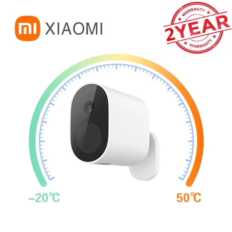 Xiaomi Mi беспроводная наружная водонепроницаемая IP-камера видеонаблюдения с Wi-Fi CCTV