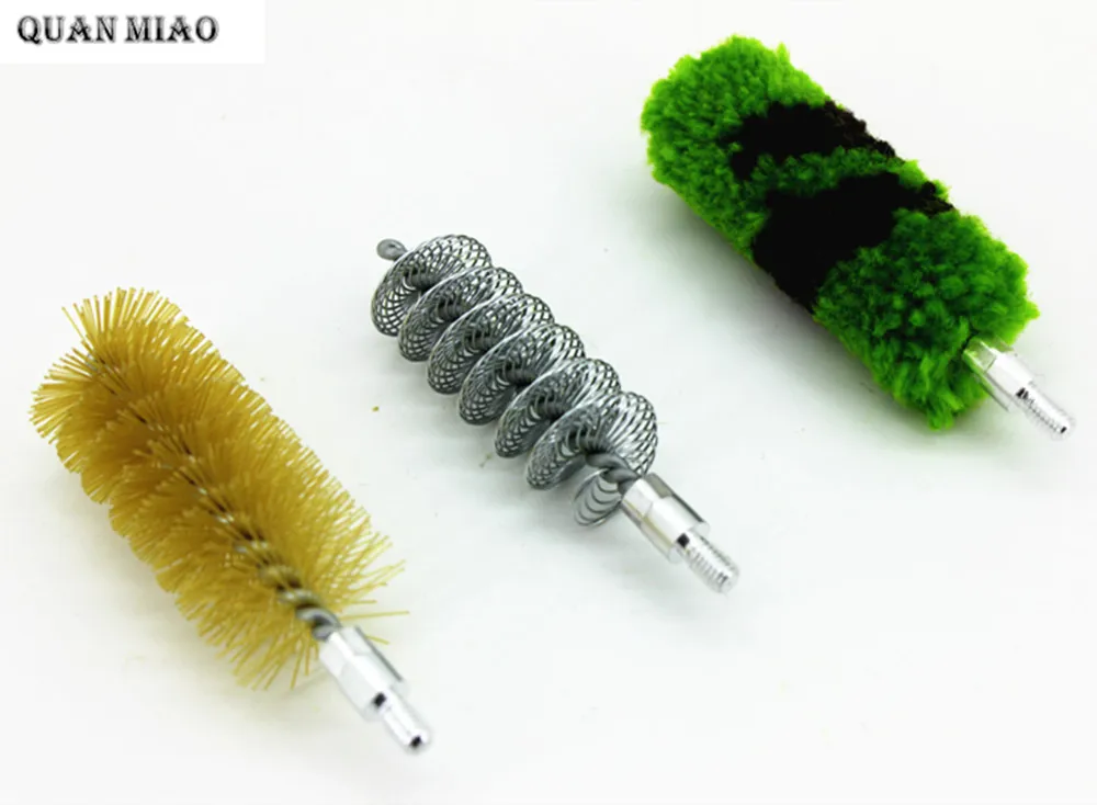 3Pcs Universal Shot gun Gun Cleaning Kit for 12 GA Gauge Rifle / Gun Care Cleaning Brush Tactical Hunting