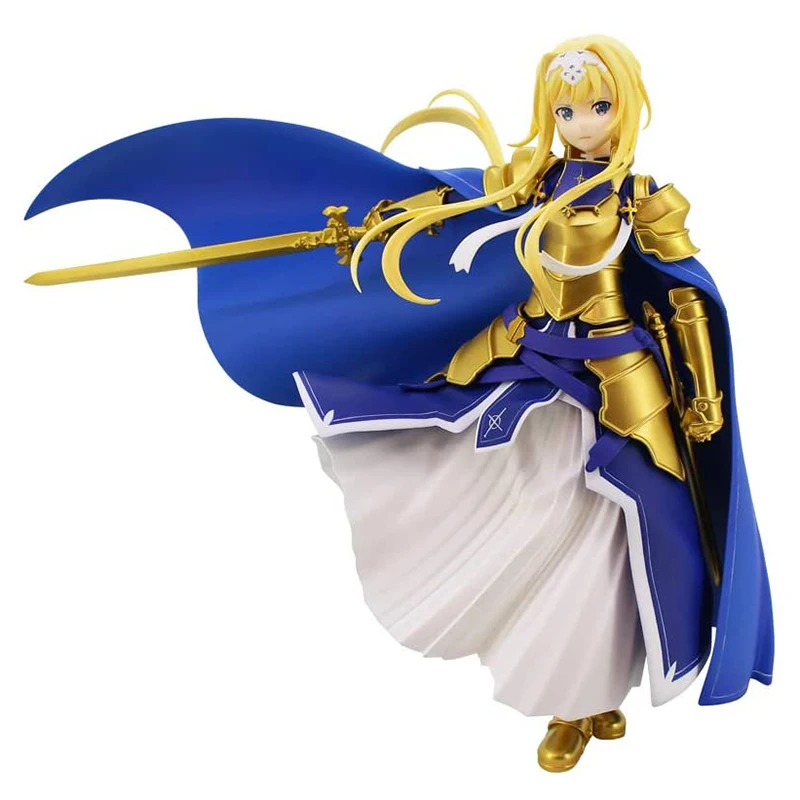 Judai 21cm Original Furyu SSS Sword Art Online Alicization Alice Integrity Knight PVC Action Figure Anime SAO Model Doll Toys | Игрушки и