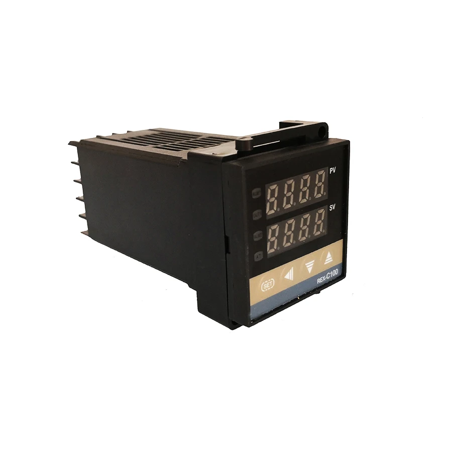 REX-C100 цифровой термостат контроллер температуры PID термометр SSR 40DA твердотельное реле K термопары зонд радиатор