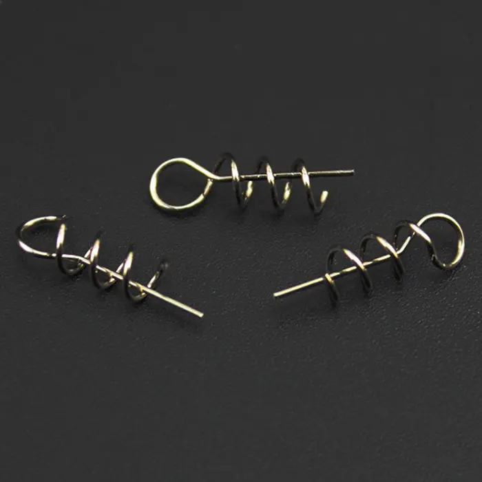 50 шт. винт блесна Pin пружина для рыбалки наживка «червяк» для мягкая иголка