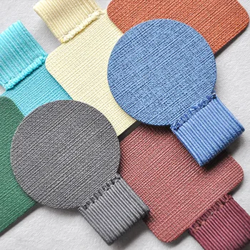 

1PCS Colorful Self-adhesive Leather Pen Clip Pencil Elastic Loop for Notebooks Journals Clipboards Pen Holder School Supplies