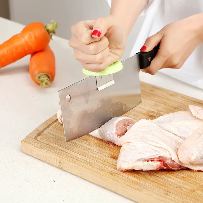 Meat Cutters Cutting Knife Cap Helpers Choppers Slicers Assistants Cutter Boosters Accelerator Manual Kitchenwares
