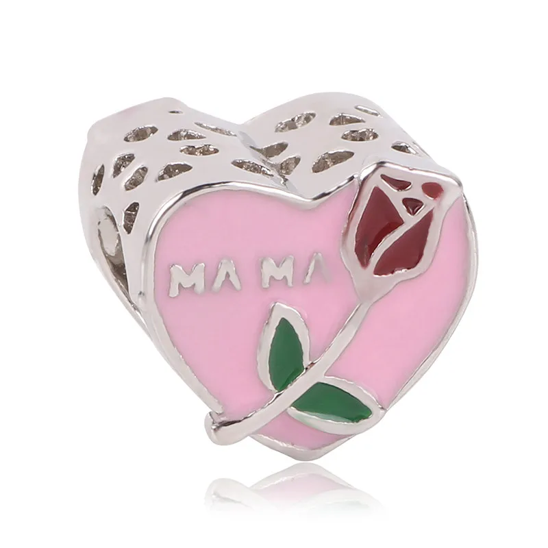 Couqcy NEW Silver Pixar Toy Story Woody Hanging Jessie Buzz Lightyear Charm Fit Pandora Bracelet Pendant charm DIY jewelry - Color: P-137