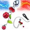 New Arrival Stainless Steel Metal Anal Plug with Bell Butt Plug Smooth Touch Gay Anal Beads Anus Dilator Anal Toys for Women 1