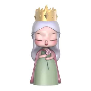 

Genuine KEME LIFE White Night Fairy Corn Poppy Green Lite version cute doll hand-made decoration birthday gift