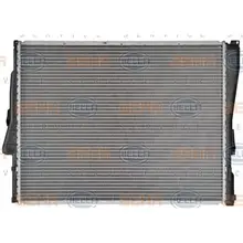 Радиатор системы охлаждения BMW E46 1.6-2.0/1.8D 99 HELLA 8MK 37