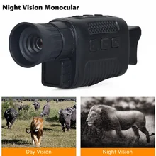Caméra vidéo monoculaire à Vision nocturne infrarouge HD, télescope optique IR, dispositif de Vision de jour et de nuit pour la chasse en plein air