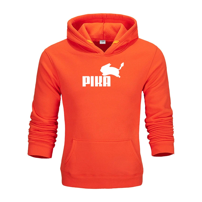 

Men's Women's Hooded Casual Sweatshirt Pullover Rabbit Print Sports Quality Clothing Hoodie