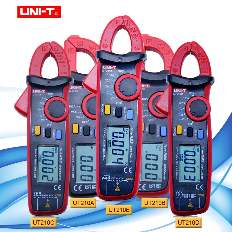 Цифровой мультиметр зажим с функцией True RMS 10 А/B/C/D/E|meter multimeter|clamp meter multimetertrue rms |