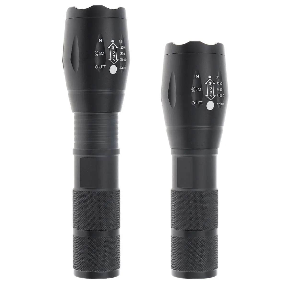 IR Hunting Flashlight Zoomable Focus 850nm LED Infrared Radiation IR Night Vision Torch Use 18650 / AAA Battery