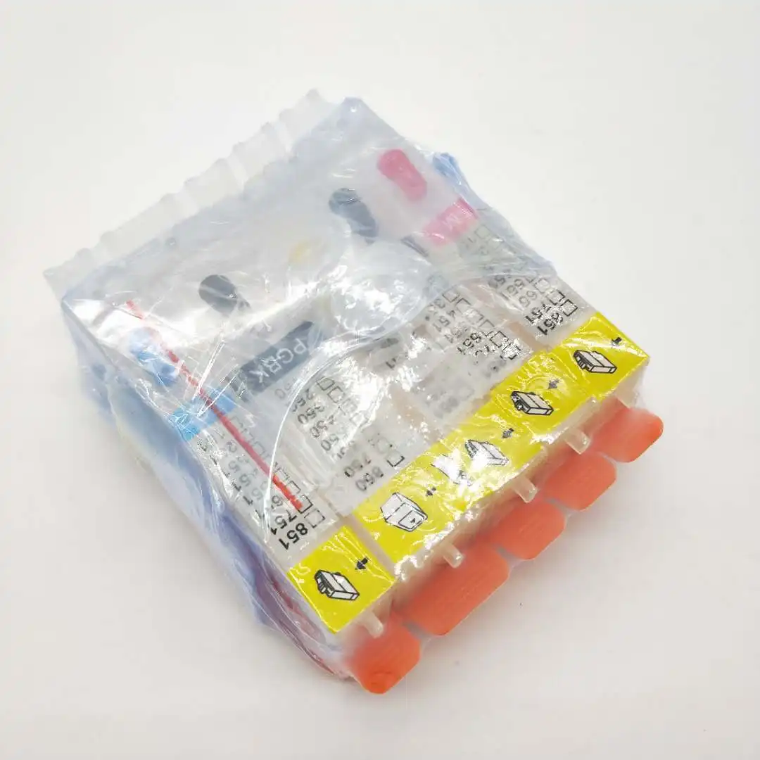 5 цветов пустой перезаправляемый картридж PGI-550 CLI-551 для Canon Pixma IP7250 MG5450 MG6450 принтер