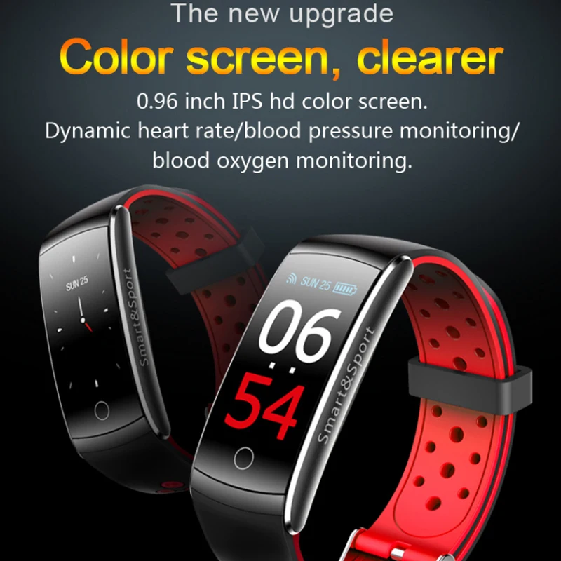 

2019 Smart Watch Men Women Heart Rate Blood Pressure Fatigue Monitoring Touch Running Sports Man Smart Watch For IOS Android