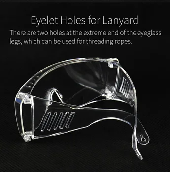 

2pcs Anti-sand Protective Glasses Spectacles Protection Goggles Anti-Fog Wind Dust HD Glasses Safety Goggles Safety Glasses