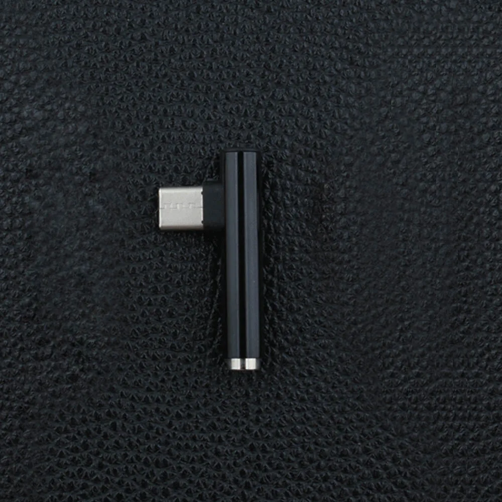 Разъем 3,5 мм адаптер usb type c конвертер для наушников usb type-C аудио адаптер для huawei P30 honor 20 Xiaomi note8 портативная гарнитура - Color: Black