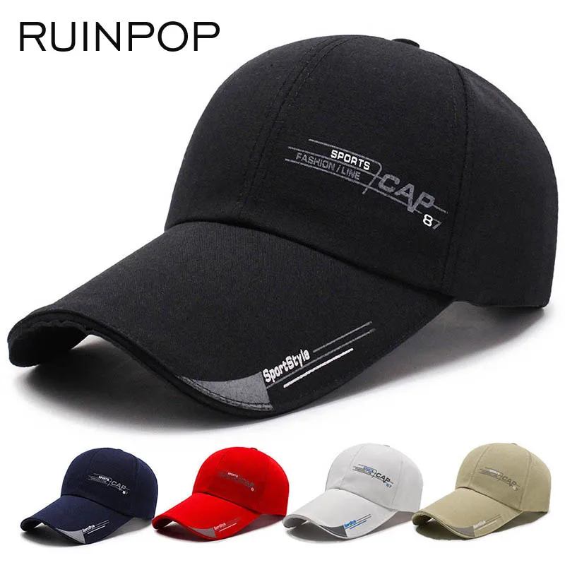RUINPOP 2019 уличная Спортивная Кепка мужская модная бейсболка женская хип хоп Snapback