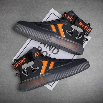 

Mens Casual Shoes High Top Sneakers Basket Shoes Boots Tenis Male Trainers Super Light Tenis masculino Zapatillas Hombre