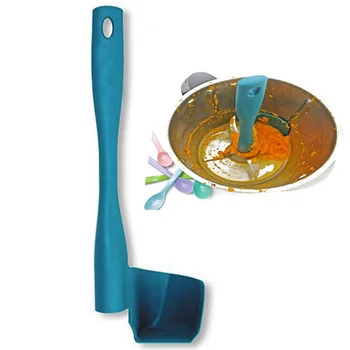 

Kitchen Multi-function Rotating Scraper Mixer Food Tool Cooking Machine Cleaner Glass Jar Tank Wall Scraper