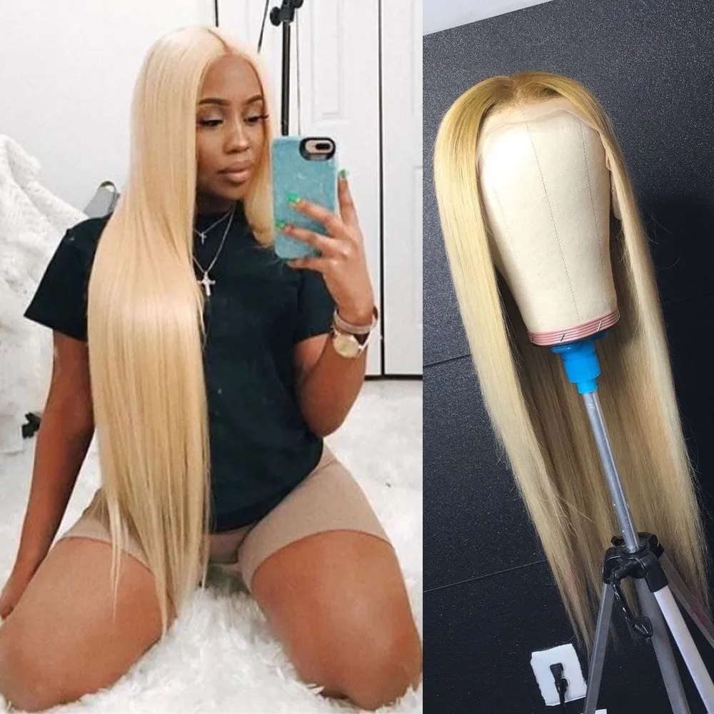 613 blond human hair wigs