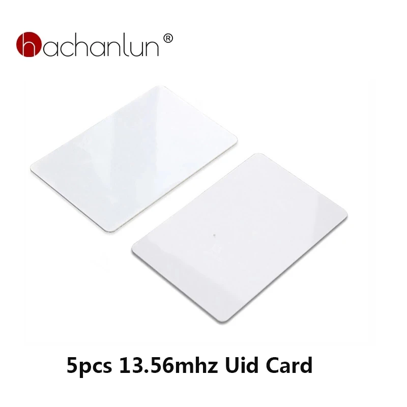 5pcs UID 13.56MHz Card Access Control Tag Rewritable Rfid 13.56 Mhz PVC Thin Uid Changeable IC Block 0 Writable Card(1K)